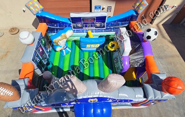 Sports Stadium Bounce House Rental Phoenix